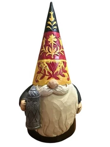 Figura Jim Shore Heartwood Creek GNOMO ALEMÁN sosteniendo piedra cerveza 6008420 - Imagen 1 de 9