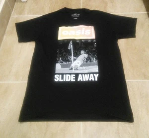 Official Oasis x MC Slide Away Shirt 2024 Manchester City Football Black Gr. L - Bild 1 von 8