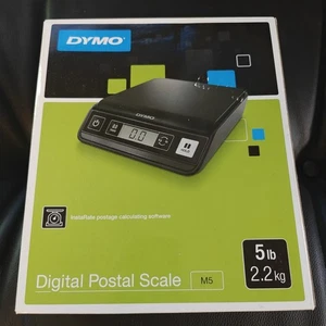 NUOVO! Bilancia postale digitale DYMO M5 peso 5 libbre lettere e confezioni fino a 5 libbre. - Foto 1 di 4