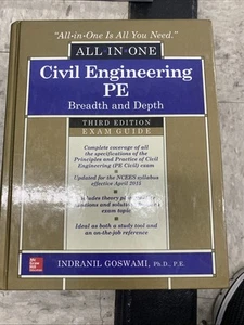 Civil Engineering All-In-One PE Exam Guide: Breadth and Depth, Third Edition - Foto 1 di 3