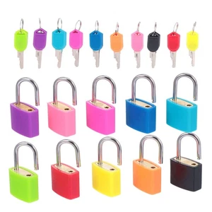 10 Pezzi Mini Pratico Lucchetto Mini Armadio Serratura Cassetto per Uso Domestico - Foto 1 di 12