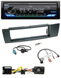 JVC Bluetooth DAB USB Lenkrad Autoradio für BMW 1er E87 3er E90-3 X1 E84 - Bild 1 von 11
