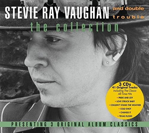 STEVIE RAY VAUGHAN & DOUBLE TROUBLE - The Collection (cube) - 3 CD - Box Set Foto 1 de 1