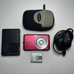 Sony Cybershot DSC-W180 10.1MP Digitalkamera getestet + Ladegerät, Akku, Tasche - Bild 1 von 19