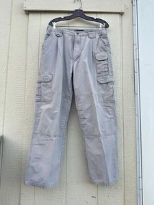 511 Tactical Series Men’s Gray Khaki Cargo Pants Tag Sz 34 X30 - Picture 1 of 12