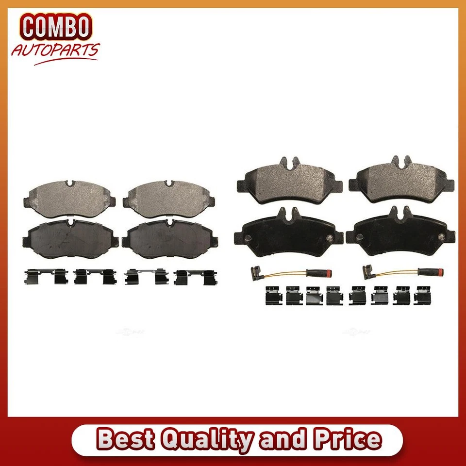 Juego de pastillas de freno de disco delanteras traseras para Mercedes-Benz Sprinter 2500 2010-2018 Foto 1 de 4
