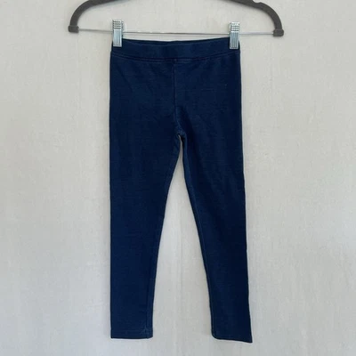GYMBOREE Talla Pequeña (5-6) Leggings Largo Completo Azul NUEVO Foto 1 de 4
