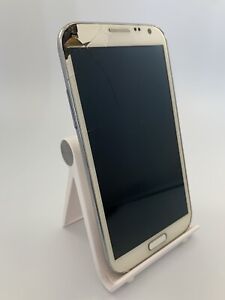 Samsung Galaxy Note 2 weiß entsperrt 16GB 2GB RAM 5,5" Android Smartphone