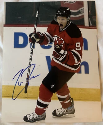 Zach Parise Autographed 8x10 Photo New Jersey Devils Signed Hockey NHL - Image 1 of 2