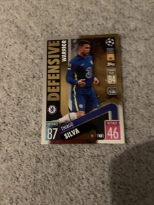 Thiago Silva 2021-22 Topps Match Attax ' Defensive Warrior ' #70 - Zdjęcie 1 z 1
