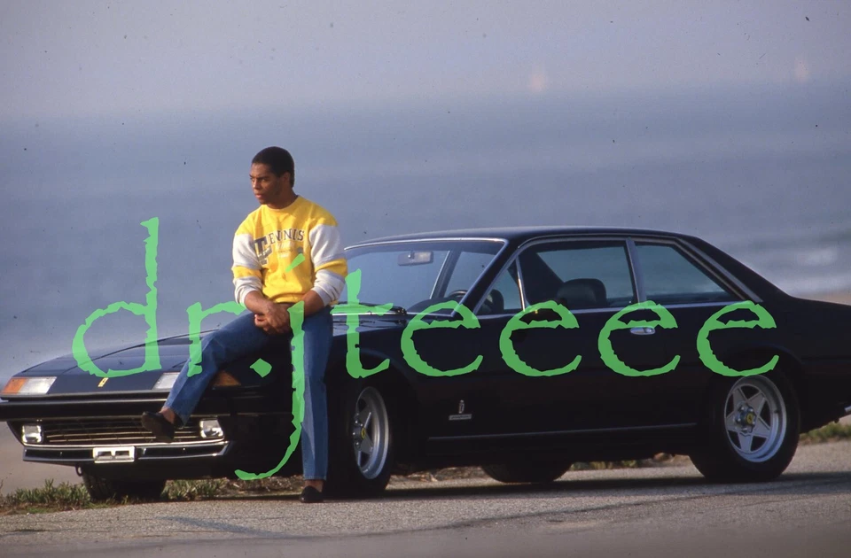 Marcus Allen's Ferrari LOS ANGELES RAIDERS - 35mm Football Slide - Image 1 of 1