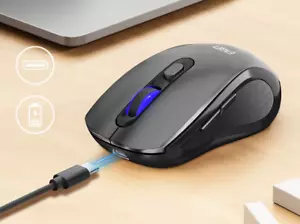 Souris Sans Fil Bluetooth 5.2 Rechargeable ou à Piles 1600 DPI - Bild 1 von 18