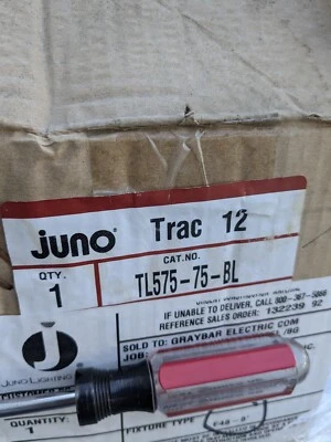 JUNO LIGHTING TL575-75 TRAC 12 MONTAJE TRANSFORMADOR 120VAC a 12VAC 75W Foto 1 de 4