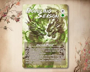 Doubling Season - High Quality Custom Card [ Japanese Custom Art ] - Picture 1 of 1