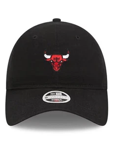 New Era Chicago Bulls Black Mini 9TWENTY Womens Adjustable Hat Cap - Picture 1 of 6