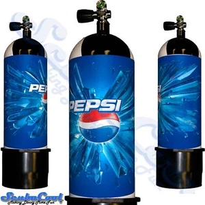 2754 Scubacool Scuba Dive Gas Cylinder Tank Cover NOT neoprene NOT sticker - Picture 1 of 1