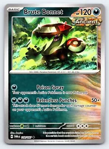 Brute Bonnet 118/167 Uncommon Twilight Masquerade Pokemon Karte - NM - Bild 1 von 2