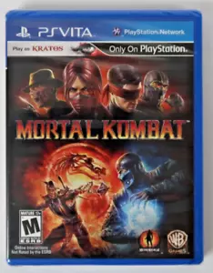 Mortal Kombat (Sony PlayStation Vita, 2012) New Sealed Game PS Vita Game Rare - Picture 1 of 2