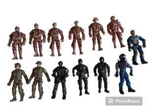 Lanard The Corps. GI Joe(6) Soldier Action Figures Total Of 13. - Picture 1 of 10