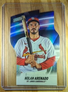 2022 Nolan Arenado Topps Stadium Club T-25 Die Cut Refractor St Louis Cardinals - Bild 1 von 2