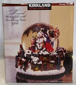 Kirkland Signature Musical Waterglobe With Revolving Outer Globe | Open Box - Picture 1 of 3