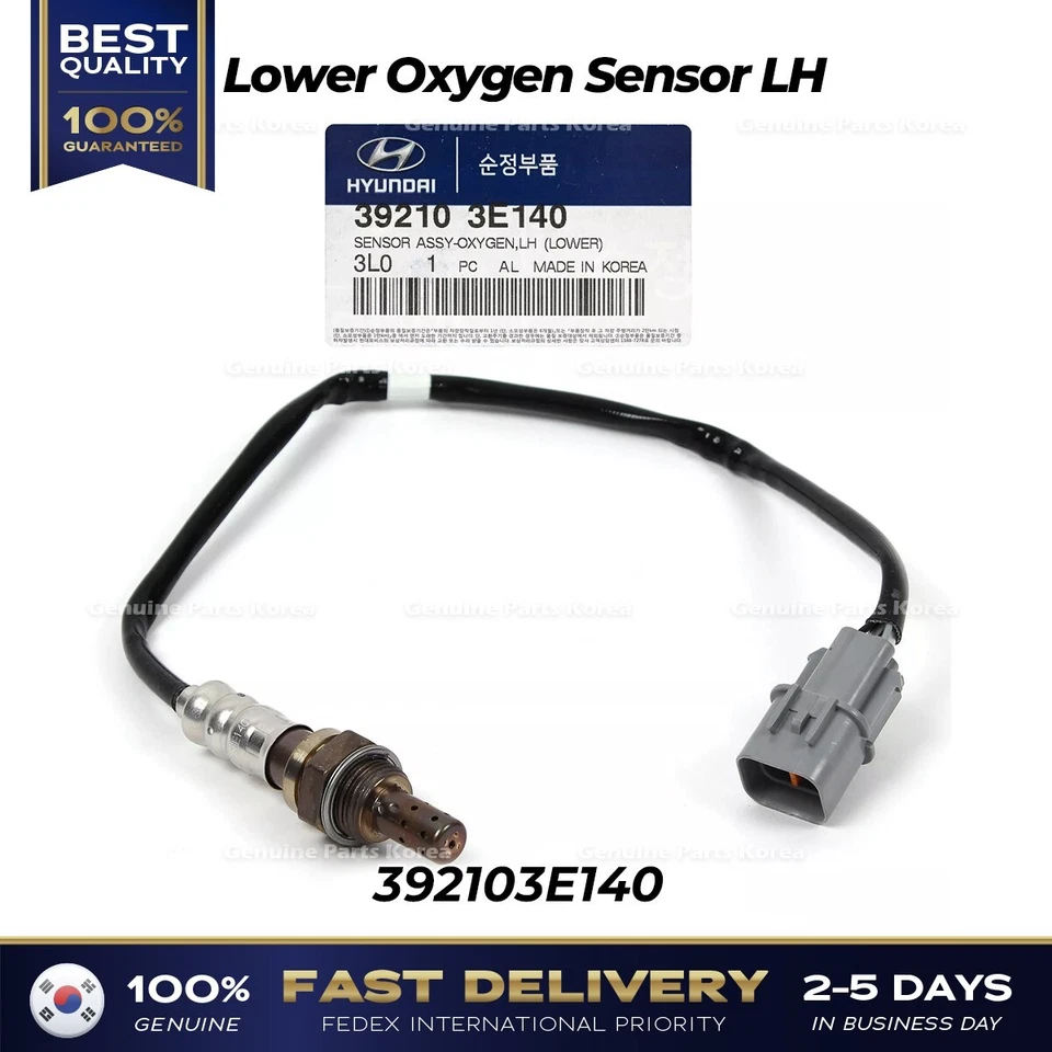 ⭐Genuine⭐ Lower Oxygen Sensor LH 392103E140 for Hyundai Santa Fe Kia Optima - Изображение 1 из 1