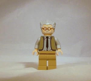 LEGO Harry Potter Ernie Prang Minifigure Gray Hair 4866 Knight Bus Genuine - Picture 1 of 1