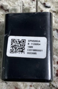 ORIGINAL MOTOROLA TURBO AC POWER SUPPLY SPN5993A Black ONLY BRICK - Picture 1 of 1