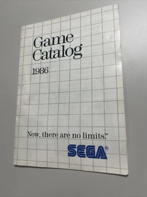 Sega Master System 1986 Video Game Catalog Booket very good condition - Image 1 of 2