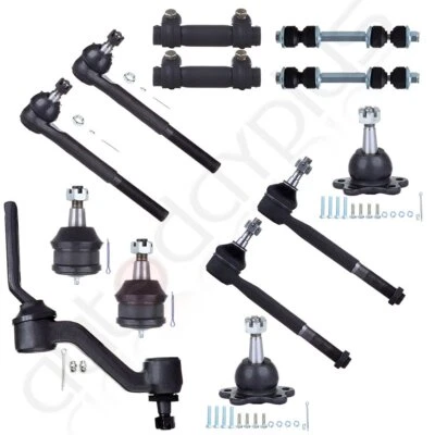 Suspensión 13 piezas para GMC C1500 1988-1991 brazo ralentí rótulas extremos de varilla de amarre Foto 1 de 4