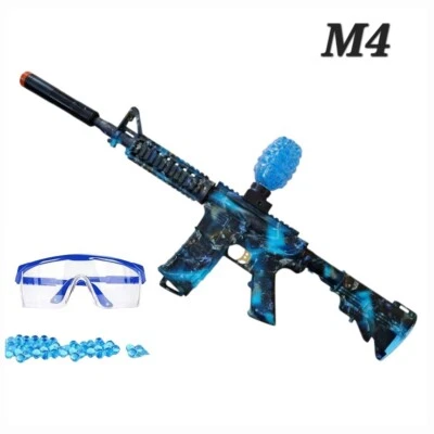 Gel Blaster Gun M4 elektrische Wasserkugel Spielzeug pistole +10000 Gel, 7,4 V - Bild 1 von 4