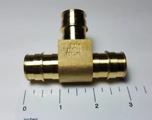 1 PIECE 3/4" PEX A TEE EXPANSION F1960 TEE, FOR UPONOR (WIRSBO) - Picture 1 of 5