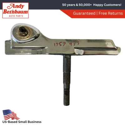 Ala de ventilación de puerta izquierda Chrysler 1957-1958 pivote inferior y manija de puerta 1757933 nuevo en stock Foto 1 de 4