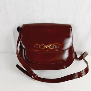Etienne Aigner Vintage Leather Shoulder Bag Crossbody Flap Handbag - Picture 1 of 24