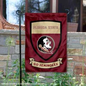 Brand New Florida State Seminoles Premium 2-Sided 12" x 18" Garden Flag - Picture 1 of 4