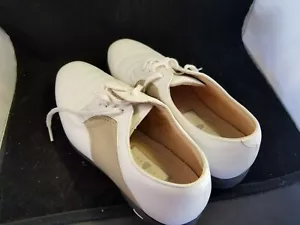 Nike Air Comfort Golfschuh Verdana Damen 9 weiß & hellbraun - Bild 1 von 4