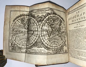 LE GEOGRAPHE MANUEL 1777 Abbé EXPILLY 5 CARTES DEPLIANTES - Imagen 1 de 9