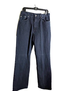 Jeans uomo Faded Glory Relaxed fit 33/32 blu nuovo con etichetta - Foto 1 di 5