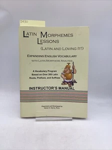 Latin Morphemes Lessons Latin And Loving It Instructors Manual Expanding English - Picture 1 of 7