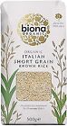 Biona Biona Organic Italian Rice - Brown - Short Grain 500g