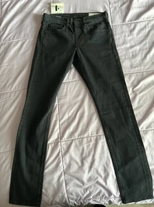 Rag & Bone Fit 1 Extra Slim Jeans Men 29x33.5 Button Fly New w/tags USA Made - Picture 1 of 24