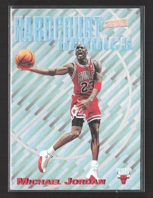 Stadium Club Hardcourt Heroics 1997 Michael Jordan #H1 Foto 1 de 2