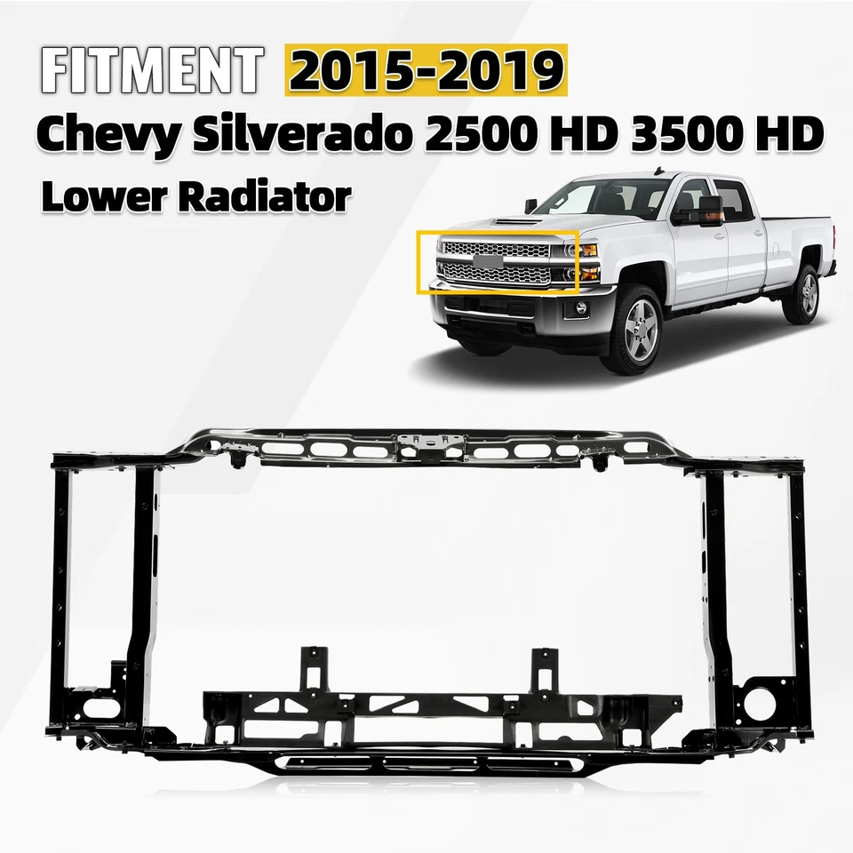 Front Radiator Support For 2015-2019 Chevrolet Silverado 2500 3500 HD 85632906 Foto 1 de 4