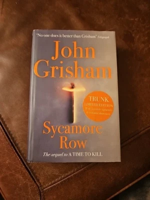 ●FACSIMILE SIGNED●FIRST EDITION ~1ST PRINTING~JOHN GRISHAM~SYCAMORE ROW - Image 1 of 4