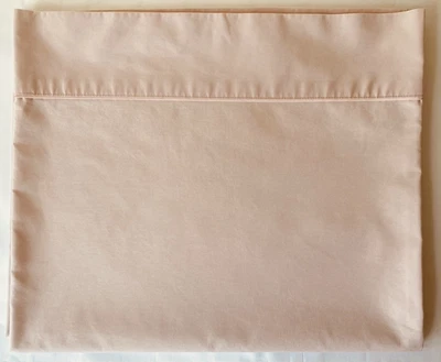 Vintage JCPenney FULL Flat Sheet 79 x 96" PILLOWCASE 60% Cotton Light Lilac USA - Image 1 of 4