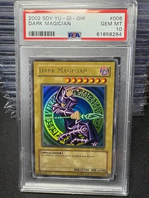 PSA 10 Dark Magician SDY-006 Yu-Gi-Oh! Starter Deck Yugi Ultra Rare 2002 - Image 1 of 2