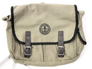 Bolso Bandolera Sierra Club Lona Bandolera Vintage Verde Usado en Excelente Condición - Imagen 1 de 6