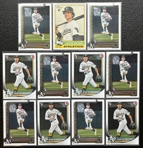 Lotto 11x JACOB WILSON Rookie Card RC! Topps 2025 serie 1 e altro! *Atletica - Foto 1 di 1