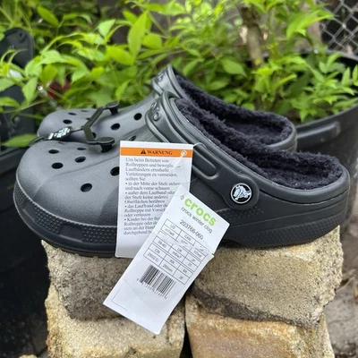 NEW Crocs Classic Lined Realtree Edge Camo Clog Men 7 Women 9 - Image 1 of 4