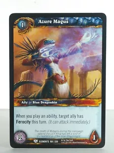Azure Magus - War of the Elements 158/220 - common - World of Warcraft TCG - Picture 1 of 2